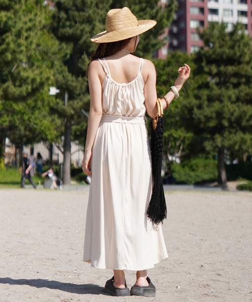BILLABONG（ビラボン）の「BILLABONG/ビラボン キャミワンピース BE01C-352（ワンピース・レディース・ブラック/キナリ・L/M）」の9枚目の写真
