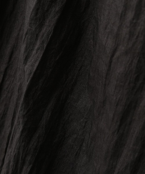 KMRii(ケムリ)の「KMRii/ケムリ/Black Metal Parachute Pants 02(カーゴパンツ・メンズ・ブラック・2)」の15枚目の写真