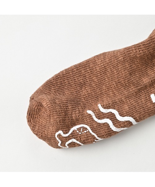 45R（フォーティファイブアール）の「度詰天竺のソックス（草木染め）（ソックス/靴下・レディース・ブルー/イエロー/グリーン/スミクロ・SMALL）」の7枚目の写真