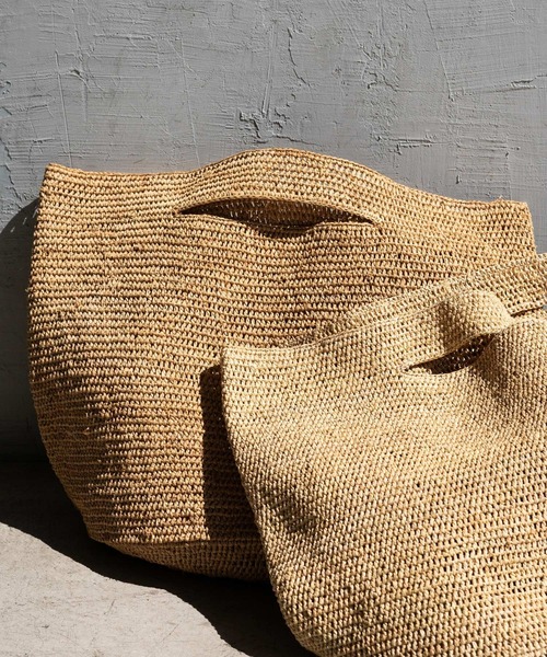 MADE IN MADA（メイドインマダ）の「BARNYARDSTORM / 【MADE IN MADA】KOKO BAG（トートバッグ・レディース・ブラウン/ベージュ・FREE）」の2枚目の写真