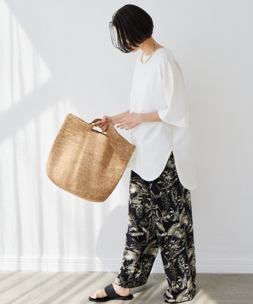 MADE IN MADA（メイドインマダ）の「BARNYARDSTORM / 【MADE IN MADA】KOKO BAG（トートバッグ・レディース・ブラウン/ベージュ・FREE）」の4枚目の写真