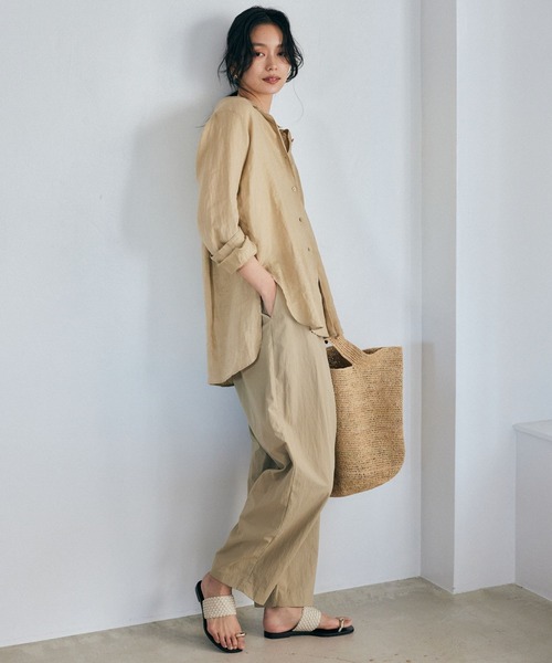 MADE IN MADA（メイドインマダ）の「BARNYARDSTORM / 【MADE IN MADA】KOKO BAG（トートバッグ・レディース・ブラウン/ベージュ・FREE）」の7枚目の写真