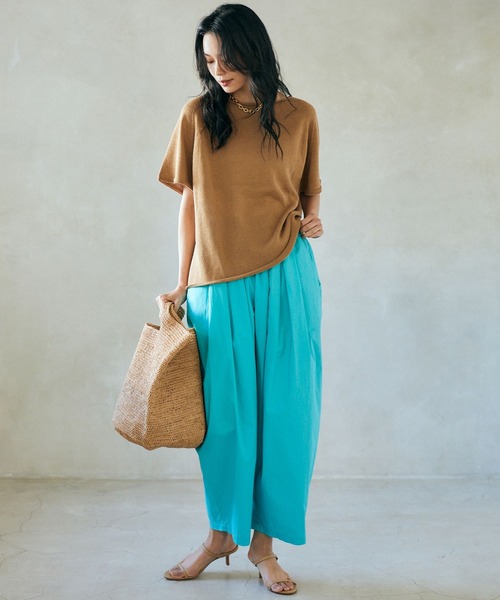 MADE IN MADA（メイドインマダ）の「BARNYARDSTORM / 【MADE IN MADA】KOKO BAG（トートバッグ・レディース・ブラウン/ベージュ・FREE）」の5枚目の写真