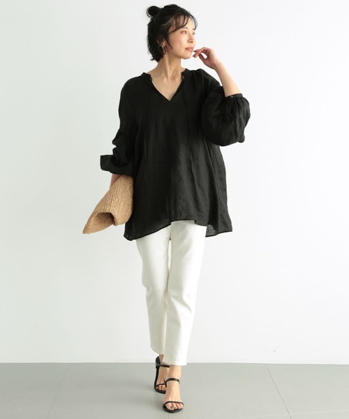 MADE IN MADA（メイドインマダ）の「BARNYARDSTORM / 【MADE IN MADA】KOKO BAG（トートバッグ・レディース・ブラウン/ベージュ・FREE）」の13枚目の写真