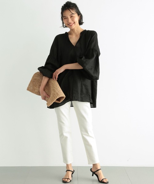 MADE IN MADA（メイドインマダ）の「BARNYARDSTORM / 【MADE IN MADA】KOKO BAG（トートバッグ・レディース・ブラウン/ベージュ・FREE）」の14枚目の写真