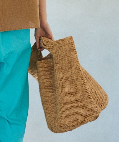 MADE IN MADA（メイドインマダ）の「BARNYARDSTORM / 【MADE IN MADA】KOKO BAG（トートバッグ・レディース・ブラウン/ベージュ・FREE）」の6枚目の写真