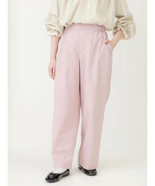 Samansa Mos2(サマンサ モスモス)の「【ゆべし×Samansa Mos2】ダブル釦ストレートパンツ(その他パンツ・レディース・チャコールグレー/オフホワイト/ブルー/ピンク・F)」の18枚目の写真