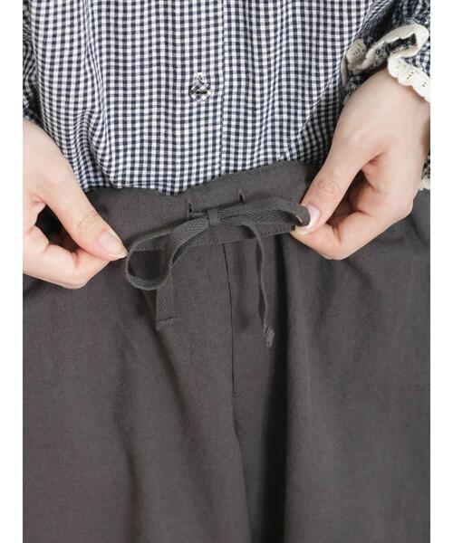 Samansa Mos2(サマンサ モスモス)の「【ゆべし×Samansa Mos2】ダブル釦ストレートパンツ(その他パンツ・レディース・チャコールグレー/オフホワイト/ブルー/ピンク・F)」の5枚目の写真