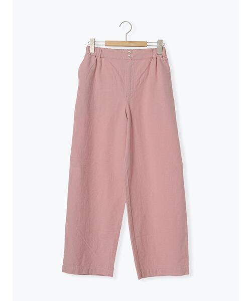 Samansa Mos2(サマンサ モスモス)の「【ゆべし×Samansa Mos2】ダブル釦ストレートパンツ(その他パンツ・レディース・チャコールグレー/オフホワイト/ブルー/ピンク・F)」の9枚目の写真