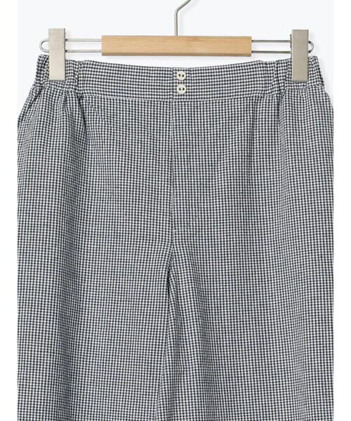 Samansa Mos2(サマンサ モスモス)の「【ゆべし×Samansa Mos2】ダブル釦ストレートパンツ(その他パンツ・レディース・チャコールグレー/オフホワイト/ブルー/ピンク・F)」の12枚目の写真