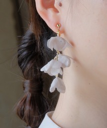 m.soeur（エムスール）の「あじさいチェーンの揺れるイヤリング（イヤリング）」