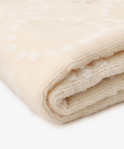 Afternoon Tea（アフタヌーンティー）の「小花刺繍フェイスタオル（タオル・レディース・ブルー/ピンク/アイボリー・ONE SIZE）」の11枚目の写真