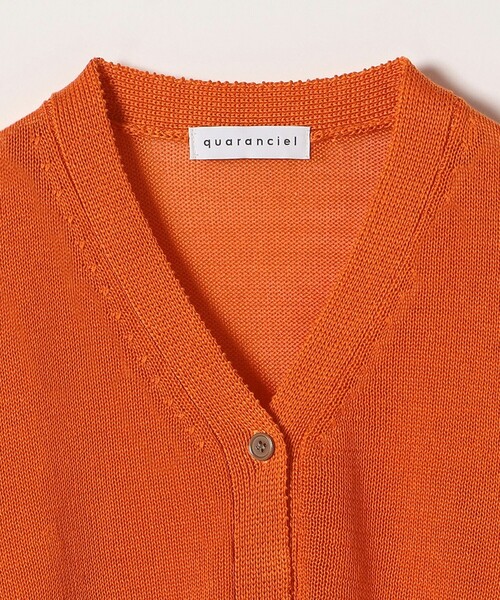 セール】quaranciel:〈手洗い可能〉バルキー Vネック ニット