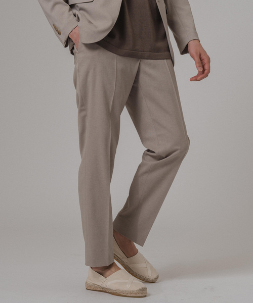 EDIFICE（エディフィス）の「"抗菌防臭＆シワ防止機能" ワルツ ツイル テーパードパンツ（その他パンツ・メンズ・ブラック/ブラウン/グリーン/ベージュ/ネイビー・SMALL/MEDIUM/LARGE/X-SMALL/X-LARGE/XX-LARGE）」の3枚目の写真