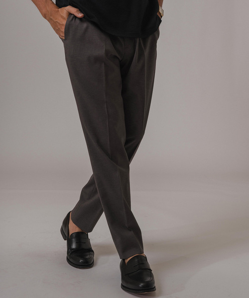 EDIFICE（エディフィス）の「"抗菌防臭＆シワ防止機能" ワルツ ツイル テーパードパンツ（その他パンツ・メンズ・ブラック/ブラウン/グリーン/ベージュ/ネイビー・SMALL/MEDIUM/LARGE/X-SMALL/X-LARGE/XX-LARGE）」の18枚目の写真