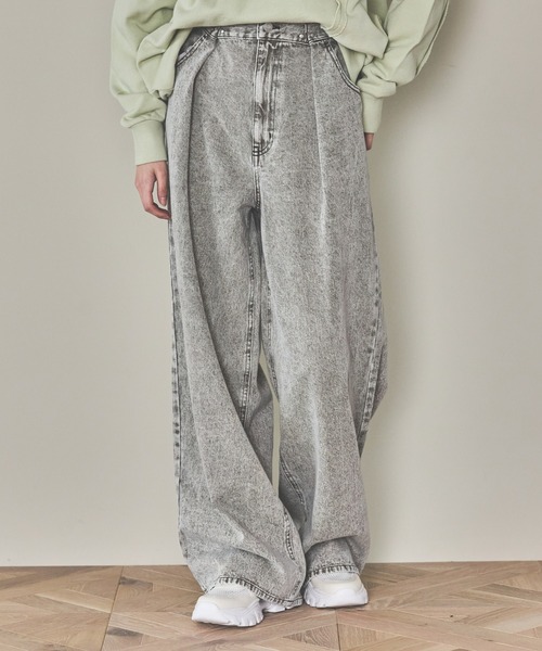 セール】ウエストフックデニムパンツ / 120686（デニムパンツ