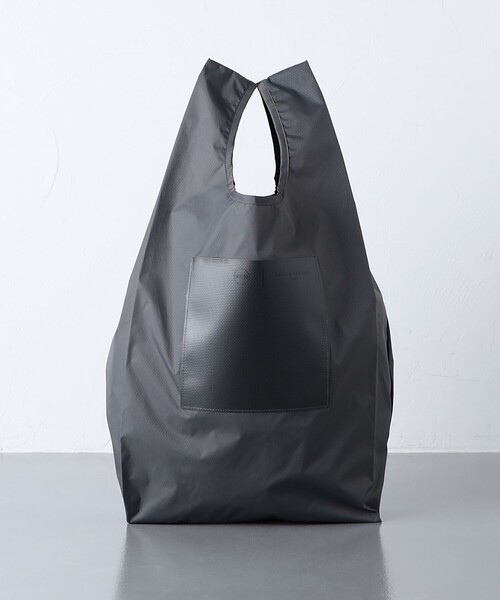WEEKEND(ER)(ウィークエンダー)の「【別注】<WEEKEND(ER)> エコバッグ&ショルダーバッグ(エコバッグ/サブバッグ・メンズ・ブラック/グレー・FREE)」の2枚目の写真