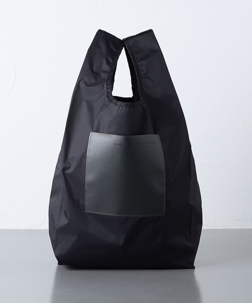 WEEKEND(ER)(ウィークエンダー)の「【別注】<WEEKEND(ER)> エコバッグ&ショルダーバッグ(エコバッグ/サブバッグ・メンズ・ブラック/グレー・FREE)」の1枚目の写真