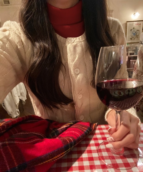 ショート丈ケーブルニットカーディガン【RL】（カーディガン/ボレロ）｜RiLi（リリ）