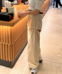 mline | [mline]サイドカットパンツ(その他パンツ)