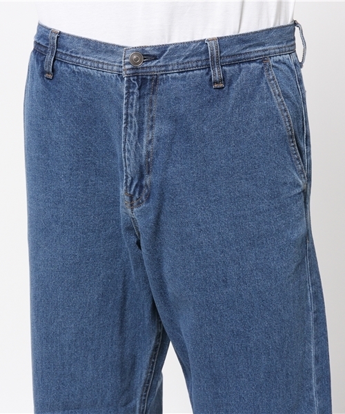 WEGO（ウィゴー）の「WEGO/ワイドデニムパンツ（デニムパンツ・メンズ・インディゴブルー/ダークインディゴブルー・MEDIUM/LARGE）」の6枚目の写真