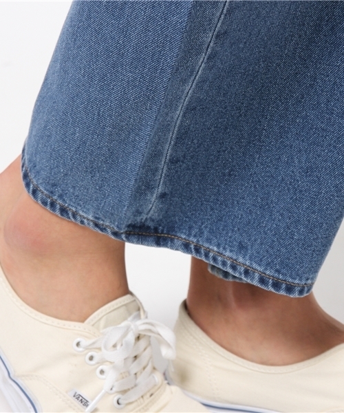 WEGO（ウィゴー）の「WEGO/ワイドデニムパンツ（デニムパンツ・メンズ・インディゴブルー/ダークインディゴブルー・MEDIUM/LARGE）」の9枚目の写真