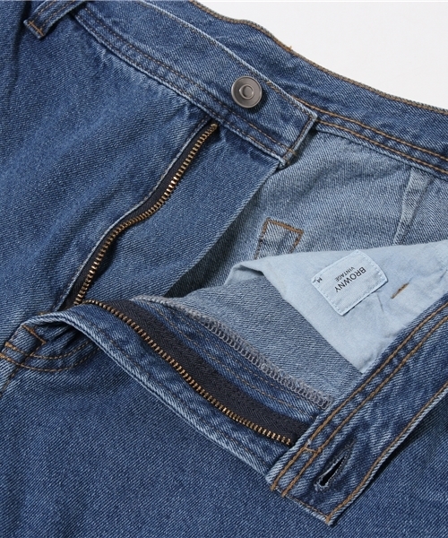 WEGO（ウィゴー）の「WEGO/ワイドデニムパンツ（デニムパンツ・メンズ・インディゴブルー/ダークインディゴブルー・MEDIUM/LARGE）」の10枚目の写真