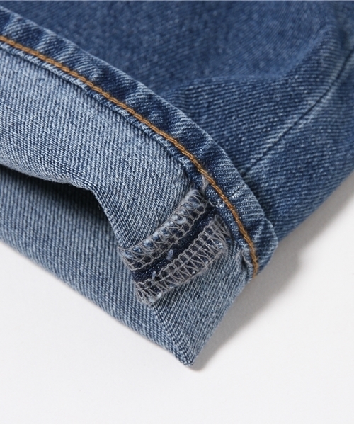 WEGO（ウィゴー）の「WEGO/ワイドデニムパンツ（デニムパンツ・メンズ・インディゴブルー/ダークインディゴブルー・MEDIUM/LARGE）」の12枚目の写真