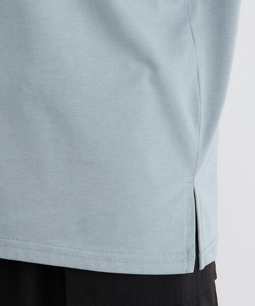 grove（グローブ）の「◆【嬉しい多機能】COTTON USA 袖シアーTシャツ（Tシャツ/カットソー・レディース・サンドベージュ/ブラック/ブルー/オフホワイト/ライトイエロー系・03/02/01/04/05）」の17枚目の写真