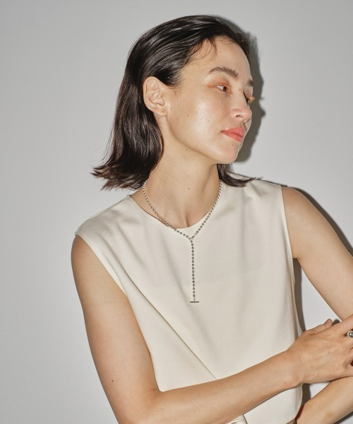 TODAYFUL(トゥデイフル)の「ロングボールチェーンネックレス(Silver925)(ネックレス・レディース・シルバー・FREE)」の5枚目の写真