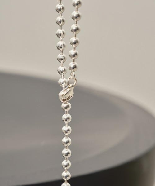 TODAYFUL(トゥデイフル)の「ロングボールチェーンネックレス(Silver925)(ネックレス・レディース・シルバー・FREE)」の8枚目の写真
