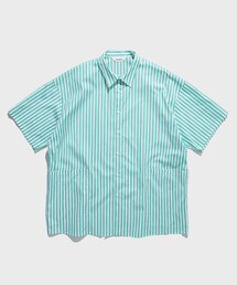 【DIGAWEL/ディガウェル】Side pocket S/S shirt① stripe