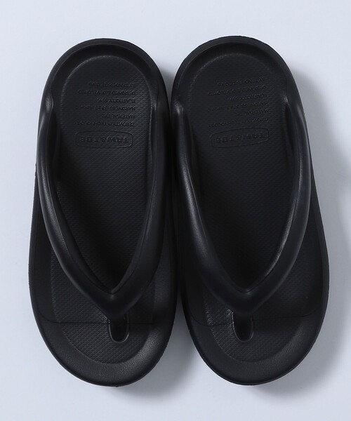 TAW&TOE(トーアンドトー)の「TAW&TOE/トーアンドトー ZEROVITY Flip Flop OG / リカバリーサンダル(サンダル・レディース・ブラック/オリーブ/ベージュ/ピンク/オフホワイト・23.0cm/24.0cm/25.0cm)」の8枚目の写真