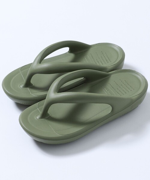 TAW&TOE(トーアンドトー)の「TAW&TOE/トーアンドトー ZEROVITY Flip Flop OG / リカバリーサンダル(サンダル・レディース・ブラック/オリーブ/ベージュ/ピンク/オフホワイト・23.0cm/24.0cm/25.0cm)」の12枚目の写真