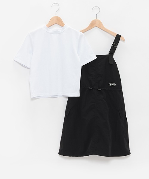 by LOVEiT(バイラビット)の「ウエストドロストジャンパースカートセット(ジャンパースカート・キッズ・ベージュ/カーキ/ブラック・120cm/130cm/140cm/150cm/160cm)」の15枚目の写真