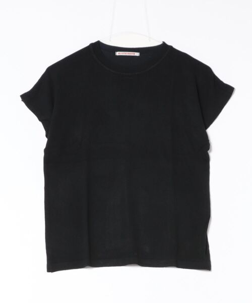 NinaetLina(ニナエリナ)の「フレンチスリーブサマーニットソー(Tシャツ/カットソー・レディース・オレンジ/ベージュ/ブラック/ブラウン・FREE)」の11枚目の写真