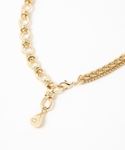 HARE（ハレ）の「モチーフツキチェーンネックレス(HARE)（ネックレス・レディース・シルバー/ゴールド/シルバー系その他/シルバー×ゴールド・FREE）」の14枚目の写真