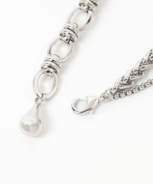 HARE（ハレ）の「モチーフツキチェーンネックレス(HARE)（ネックレス・レディース・シルバー/ゴールド/シルバー系その他/シルバー×ゴールド・FREE）」の16枚目の写真