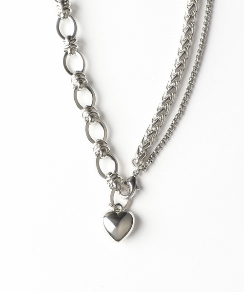 HARE（ハレ）の「モチーフツキチェーンネックレス(HARE)（ネックレス・レディース・シルバー/ゴールド/シルバー系その他/シルバー×ゴールド・FREE）」の21枚目の写真