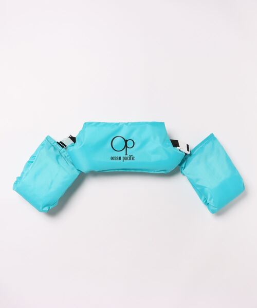 Ocean Pacific（オーシャンパシフィック）の「【OP/オーピー】キッズアームリング　浮き輪【対象年齢目安　3～6歳】（スイムグッズ・キッズ・ターコイズブルー/ブルー/ライム/ピンク・FREE）」の3枚目の写真
