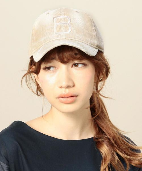 BEAUTY&YOUTH UNITED ARROWS（ビューティーアンドユースユナイテッドアローズ）の「【別注】BY NEWERA 920/S コーデュロイキャップ（キャップ・レディース・ベージュ/ネイビー・フリー）」の9枚目の写真