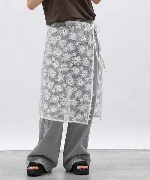 LAKOLE（ラコレ）の「スパンコールラップスカート / 129023（スカート