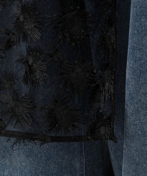 LAKOLE（ラコレ）の「スパンコールラップスカート / 129023（スカート・レディース・オフホワイト/ブラック・FREE）」の18枚目の写真