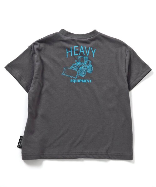 BREEZE(ブリーズ)の「【WEB限定】ブルドーザーTシャツ(Tシャツ/カットソー・キッズ・チャコール/イエロー/グリーン・80/90/100/110/120/130/140)」の10枚目の写真