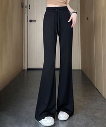 【Aimoha】ハイウエストスウェットパンツ