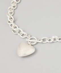 JEANASIS | ボリュームハートチェーンネックレス/116551(ネックレス)