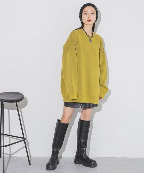 JEANASIS(ジーナシス)の「ボリュームハートチェーンネックレス/116551(ネックレス・レディース・シルバー/シルバー系その他/ブラック・FREE)」の10枚目の写真