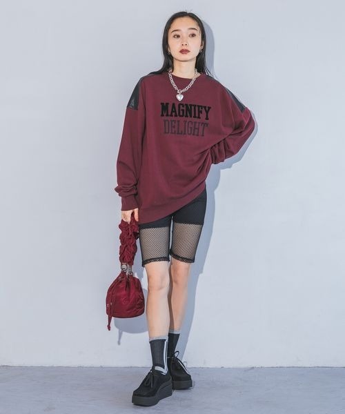 JEANASIS(ジーナシス)の「ボリュームハートチェーンネックレス/116551(ネックレス・レディース・シルバー/シルバー系その他/ブラック・FREE)」の15枚目の写真