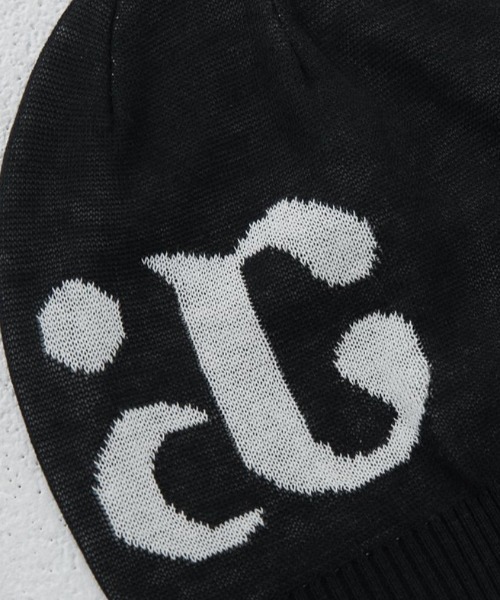 ACOVER(オコボ)の「A'GEM/9 × .kom 『ACOVER/オコボ』 ac logo beanie /ac ロゴ ビーニー(ニットキャップ/ビーニー・メンズ・ブラック・FREE)」の13枚目の写真