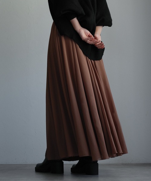model:163,5㎝　着用サイズ：FREE